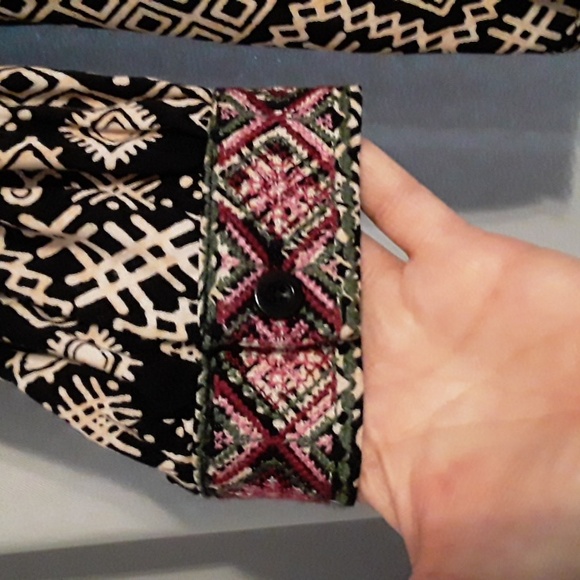 Savanna Jane embroidered topper kimono jacket Johnny Was S - Picture 4 of 8